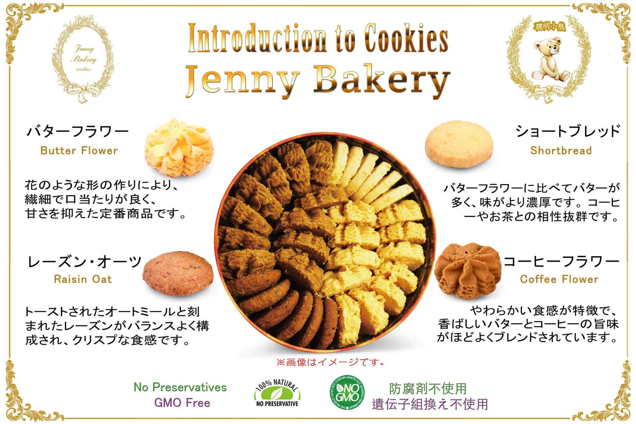  Introduction to Jenny Bakery 4Mix Butter Cookies